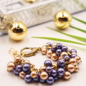 Lustrous Tides - Shell Pearls Bracelet