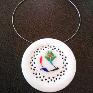 Marbella - Marble Pendant Nekclace
