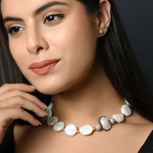 Serenity Necklace- Freshwater Pearls