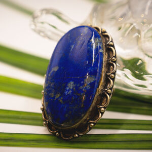 Lapis Lazuli Adjustable Ring